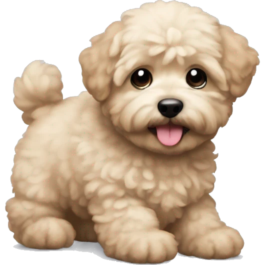 poochon puppy emoji