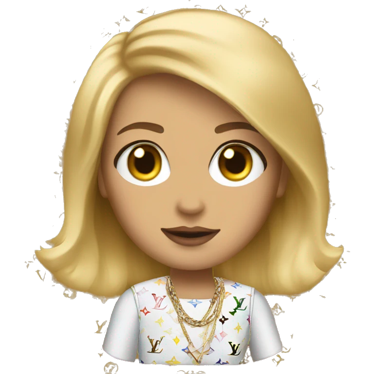 Louis Vuitton emoji