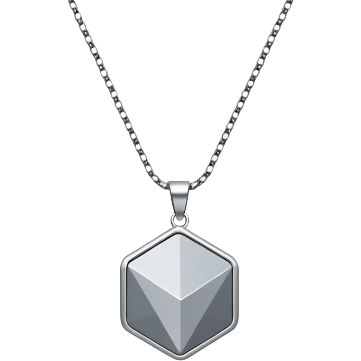 hipster necklace emoji