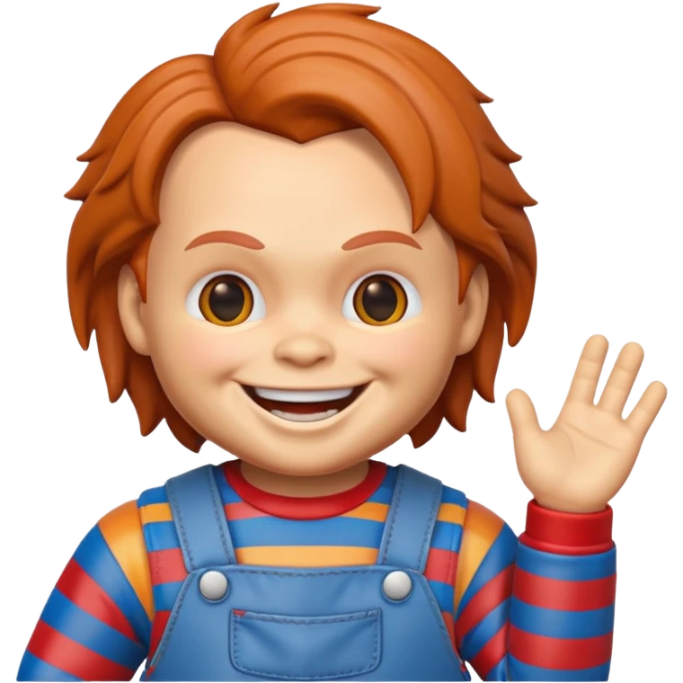 Un emojin de chuky emoji
