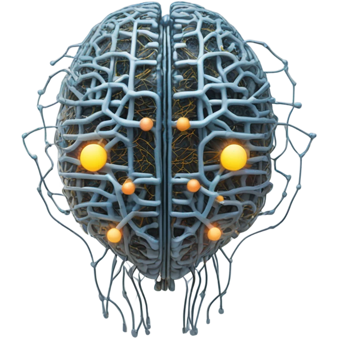 futuristic ai brain emoji