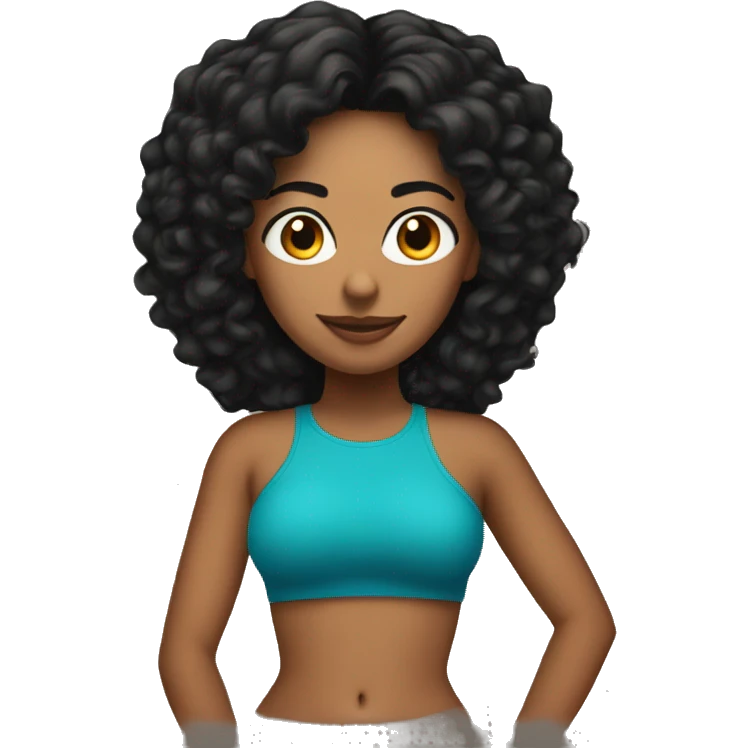 A black and Latina best friend with big butts emoji