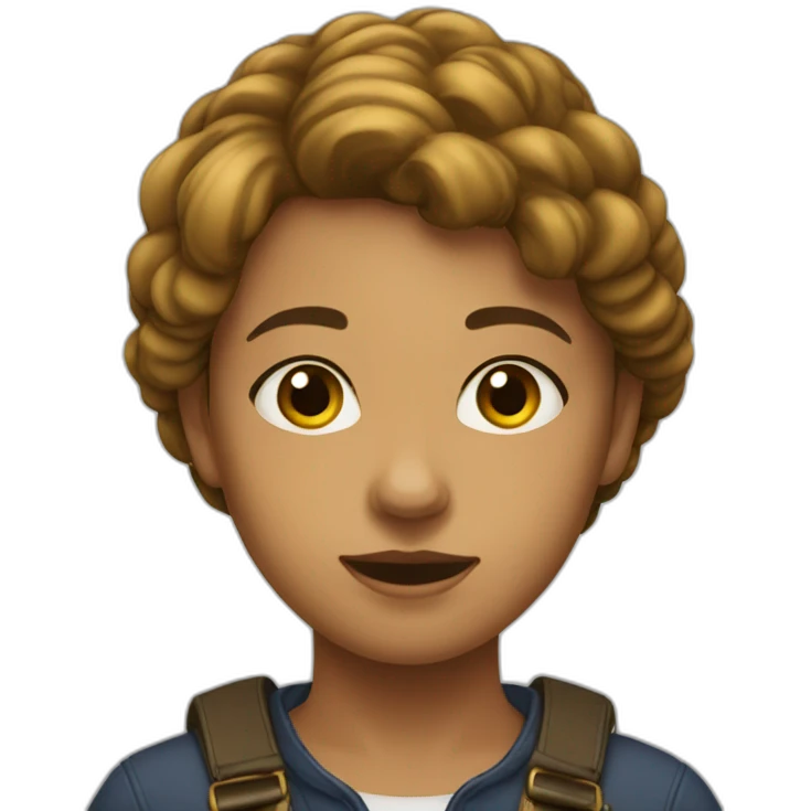 Fille censuré emoji