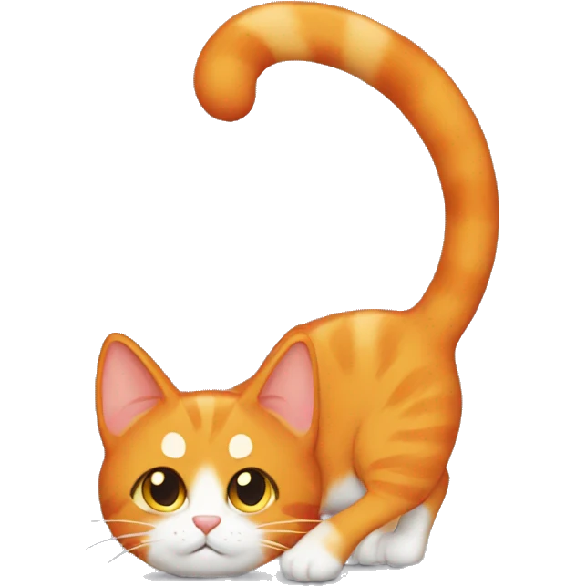 Orange cat emoji