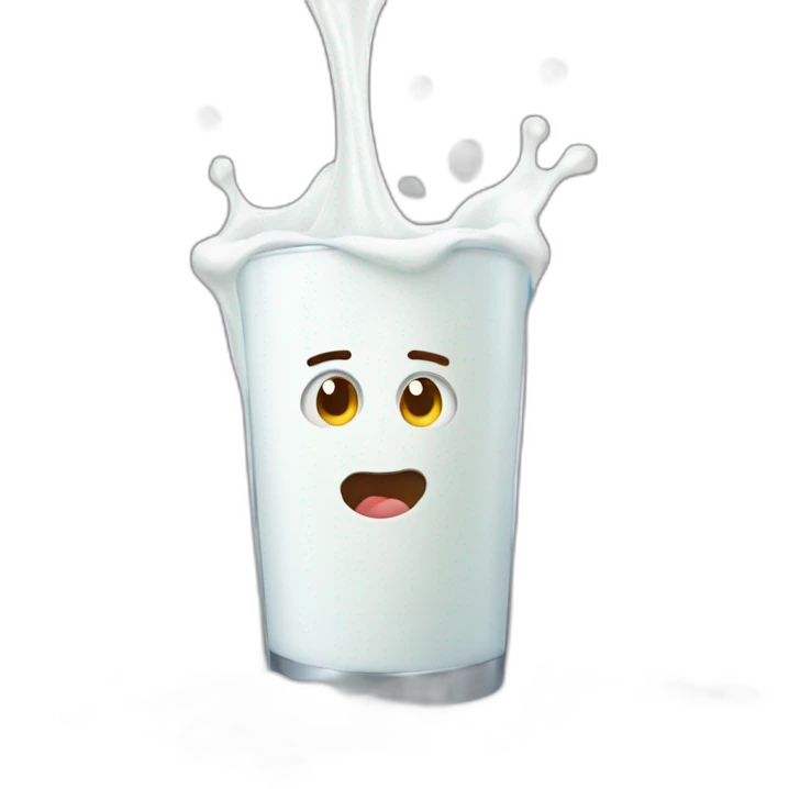 spilled milk emoji
