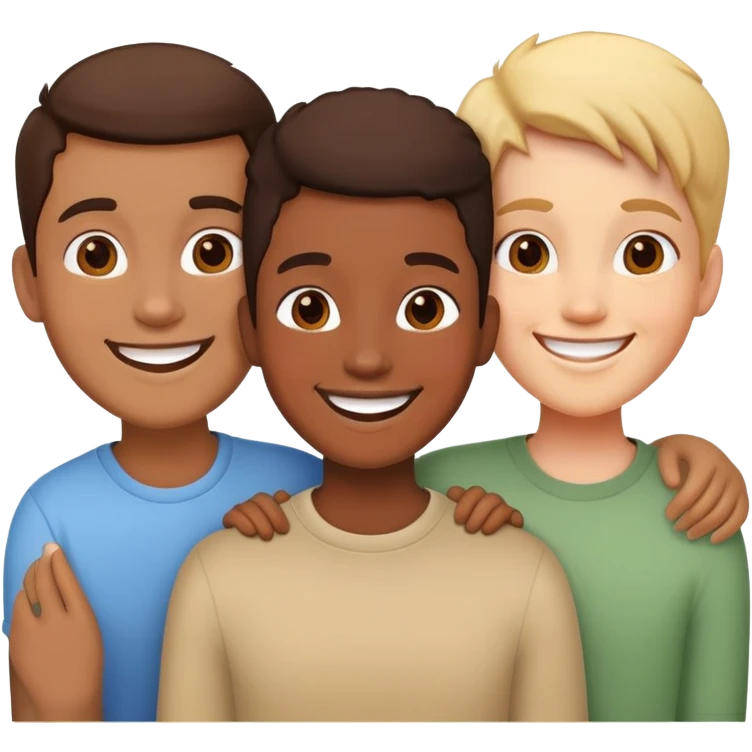 три весёлые подруги  emoji