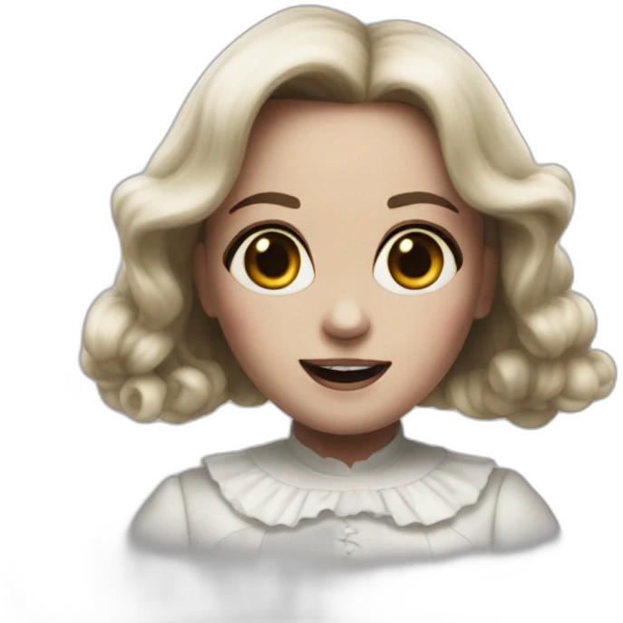 Annabelle conjuring emoji