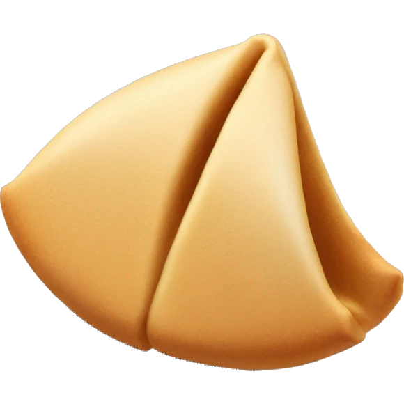 fortune cookie emoji