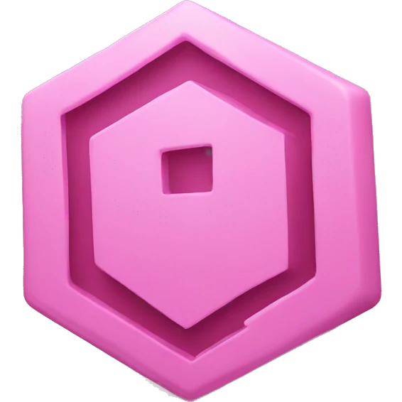 Pink geolocation sign emoji