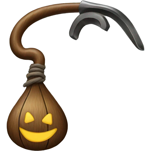 a hook emoji