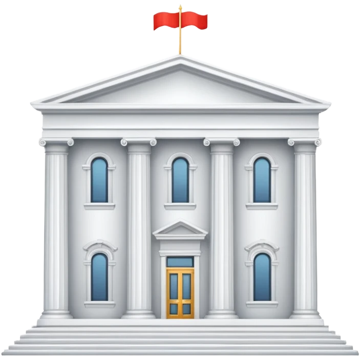 make the png emoji of president's office building emoji