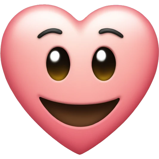 Smiley heart  emoji