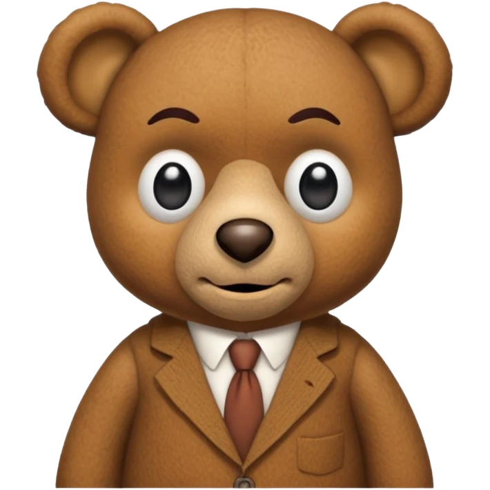Mr Bean Teddy emoji