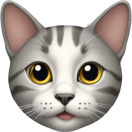Cat giving the sideye emoji