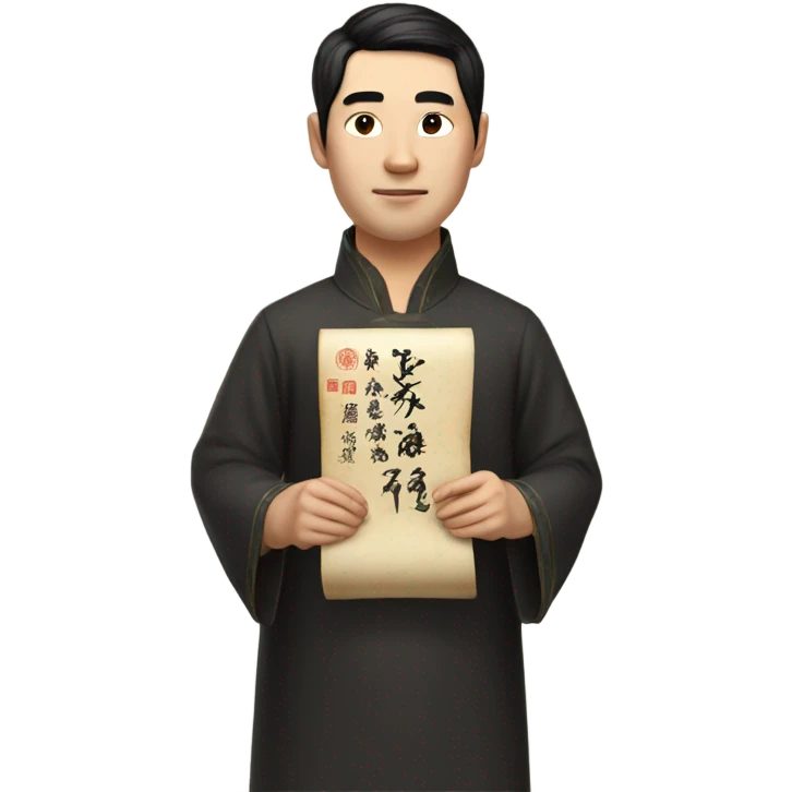 Create a Chinese man emoji