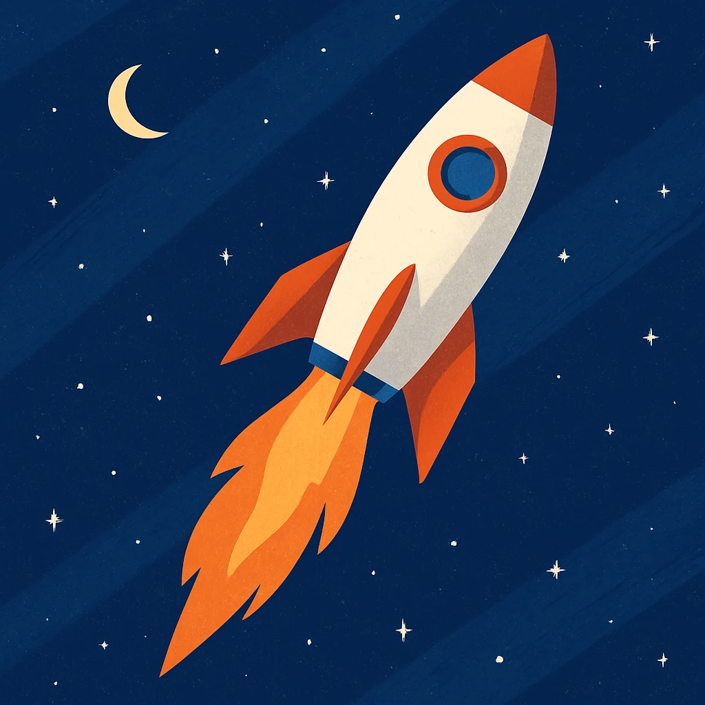 rocket emoji