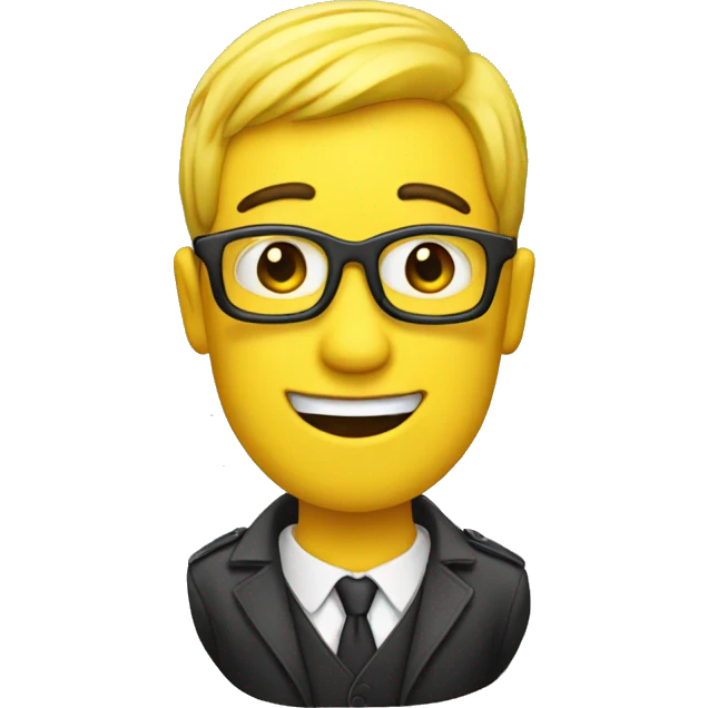 Homme banane emoji