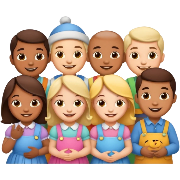 little to peep Nursery Rhyme Characters emoji