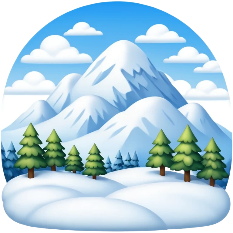 soft snow  emoji