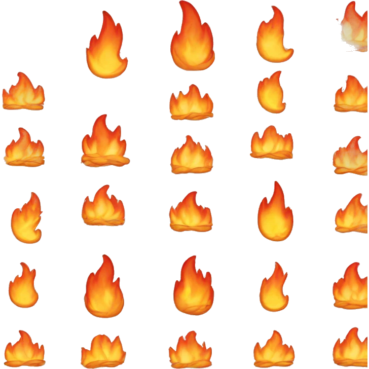 flame cash emoji