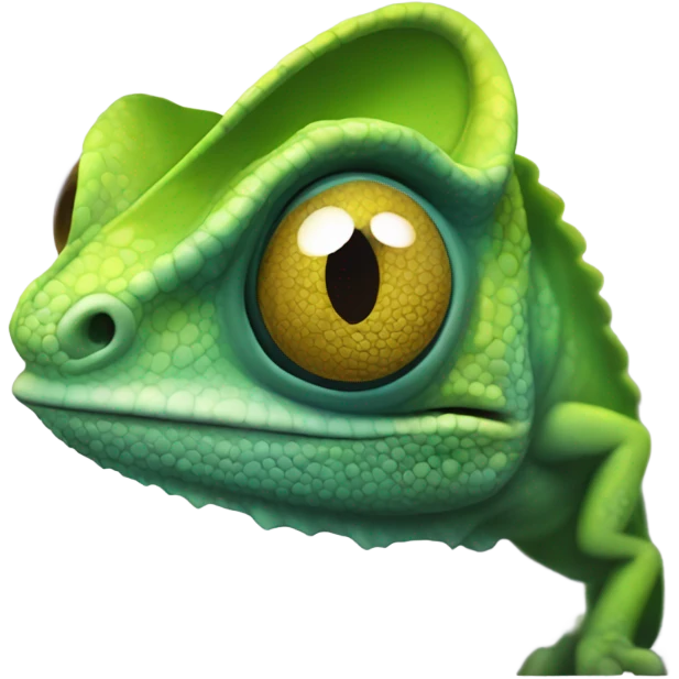 chameleon face emoji