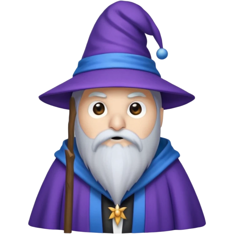 Penguin Wizard emoji