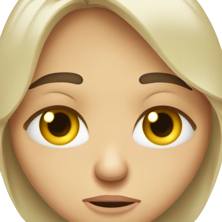 carita con ojos de dolaer emoji