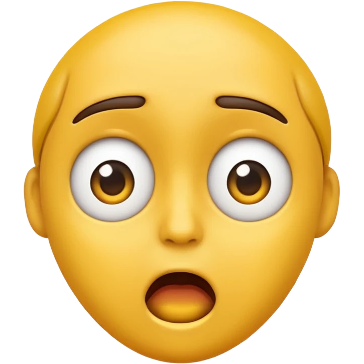 Make me an emoji similar to the meme speed face emoji