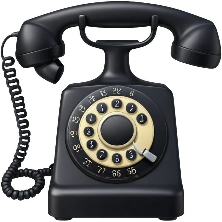 old phone emoji