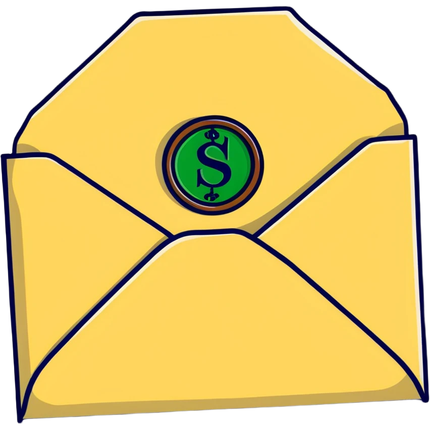 sealed letter with wax seal emoji