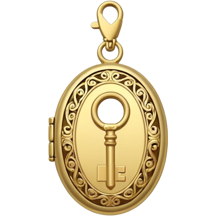 Tiny Key Locket
 emoji