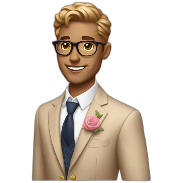 rich preppy emoji