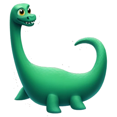 Loch Ness monster emoji