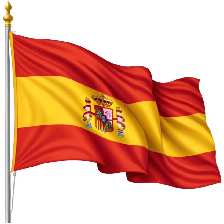 añade a la bandera de españa dos aguilas  emoji