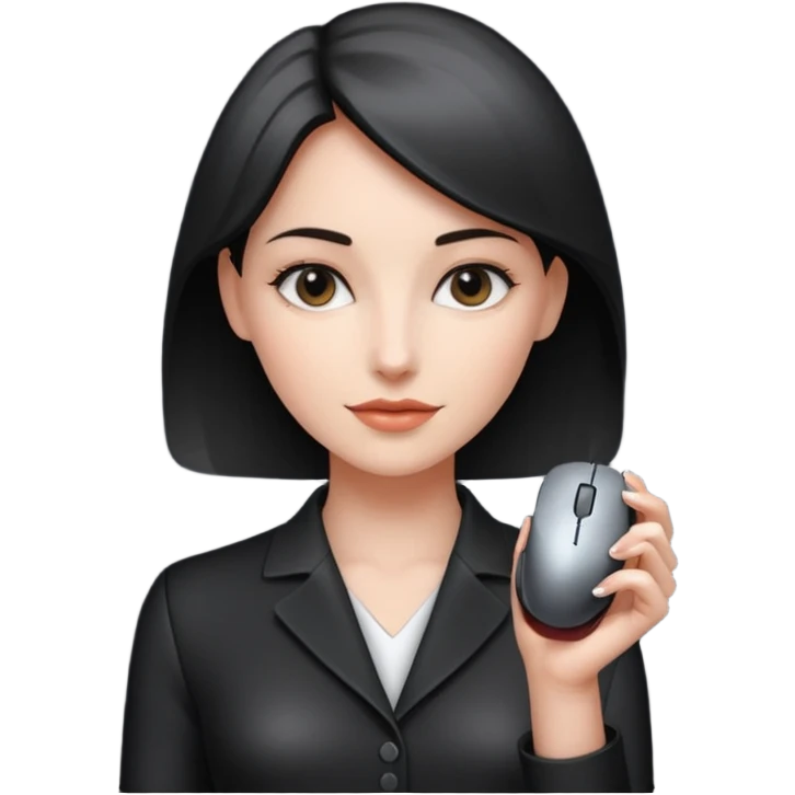 Мышка наружка  emoji