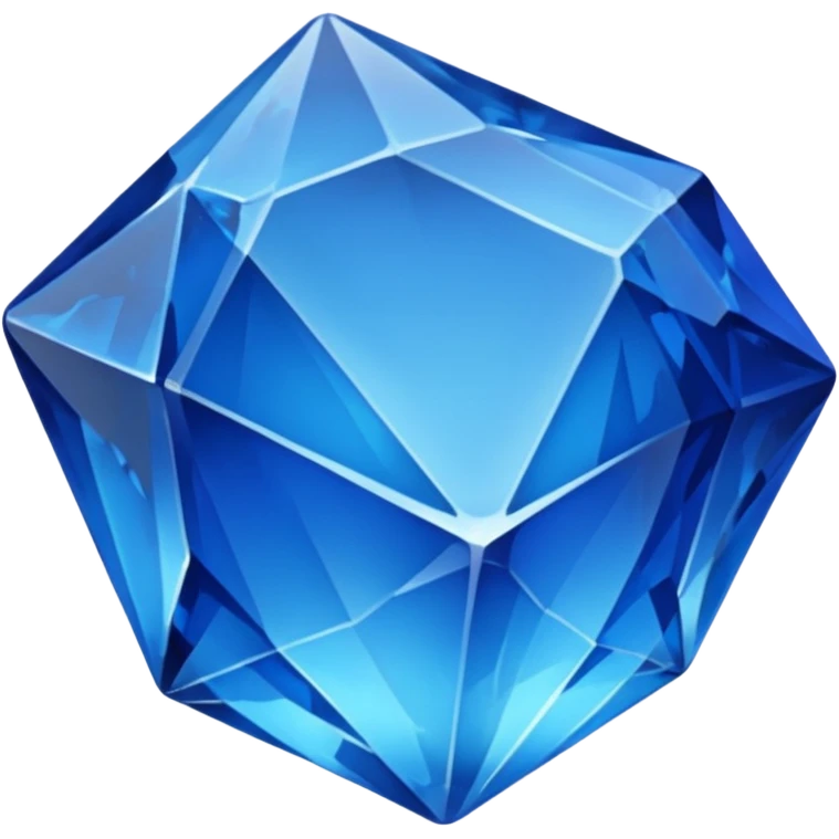 raw blue crystal emoji