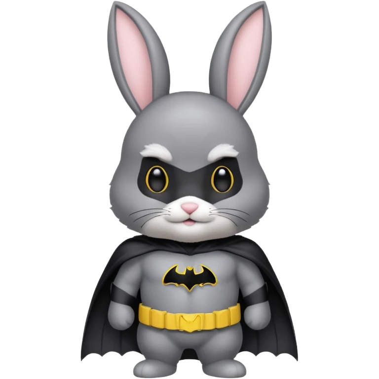 bunny as batman emoji