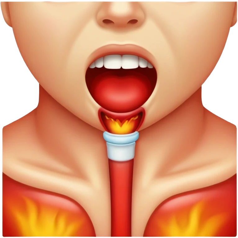sore throat emoji