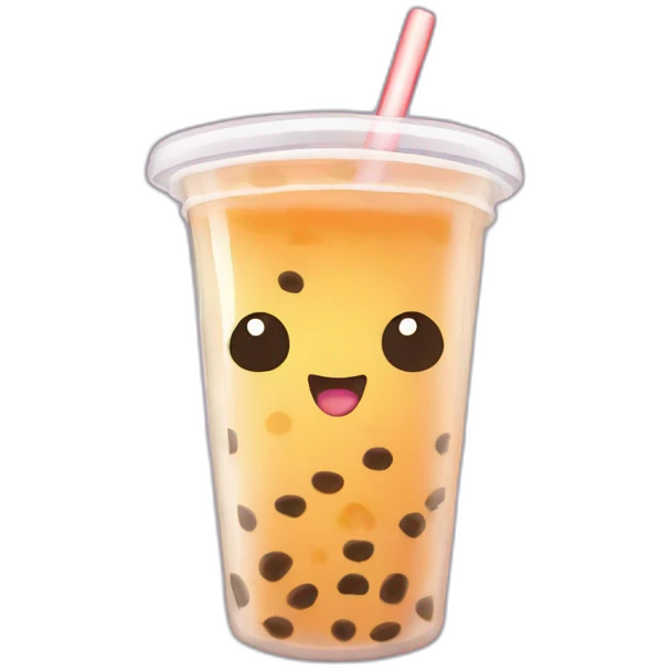 Chat bubble tea emoji