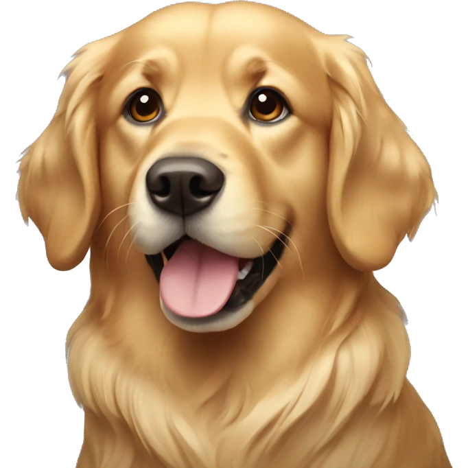 Golden retriever emoji