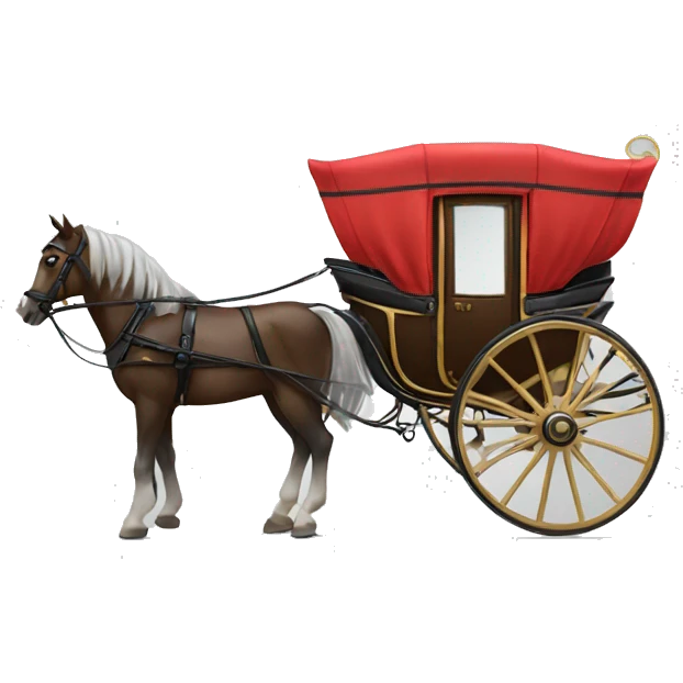 horse carriage emoji