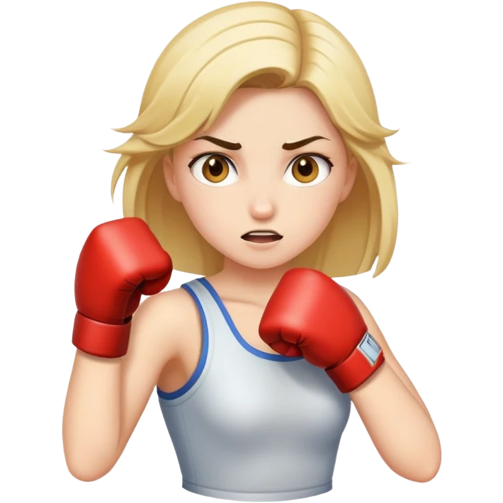 Girl punch  emoji