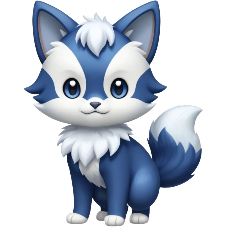 Meowstic (full body) emoji