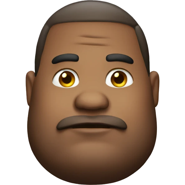 Big fat fat man emoji