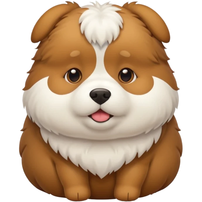 dog is fat  emoji