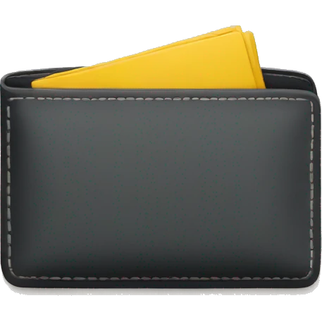  empty wallet emoji
