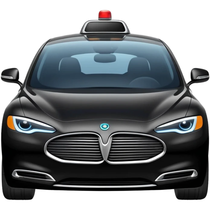 limo luxury self driving car emoji