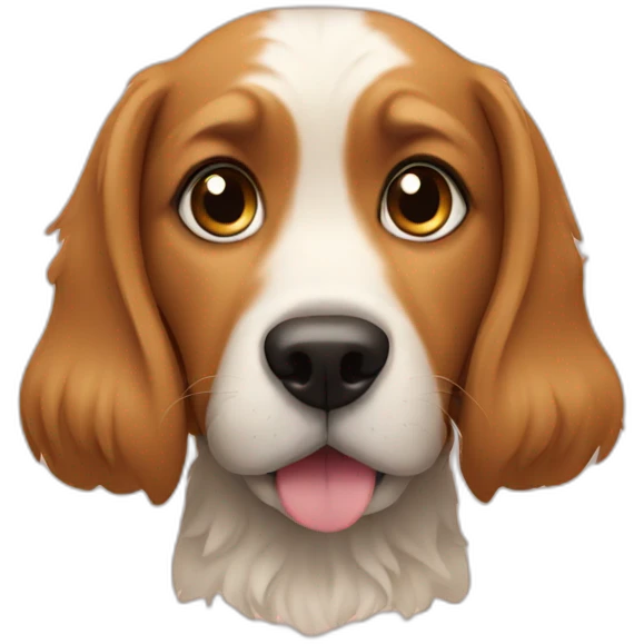 Dog and puppy emoji
