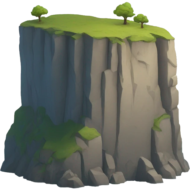 cliff emoji