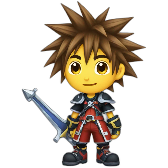 Sora Kingdom Hearts emoji
